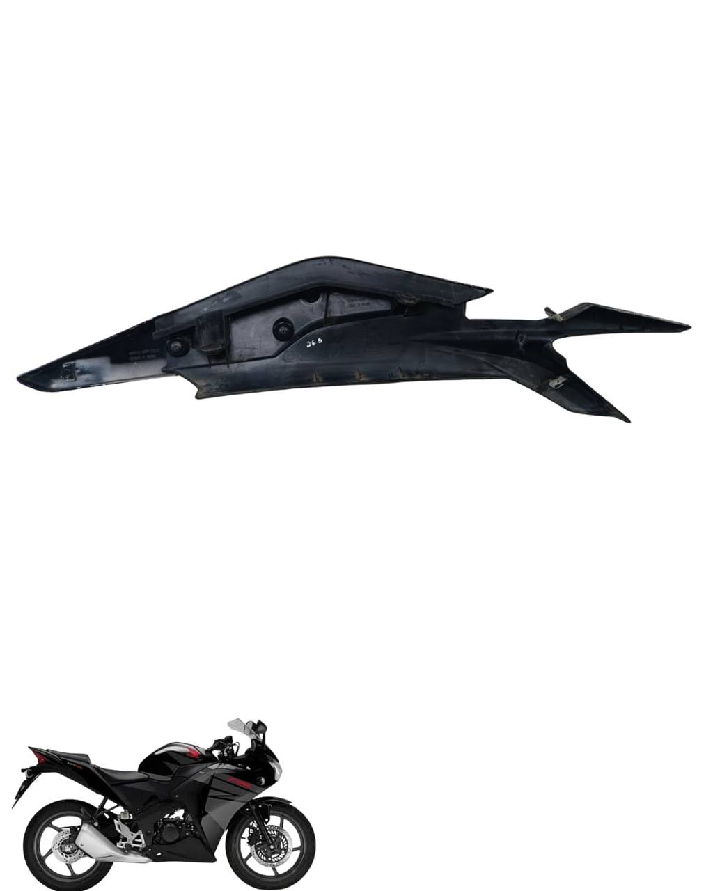 Carenagem Rabeta Traseira Direito Cbr 125 R 2015 9661 3