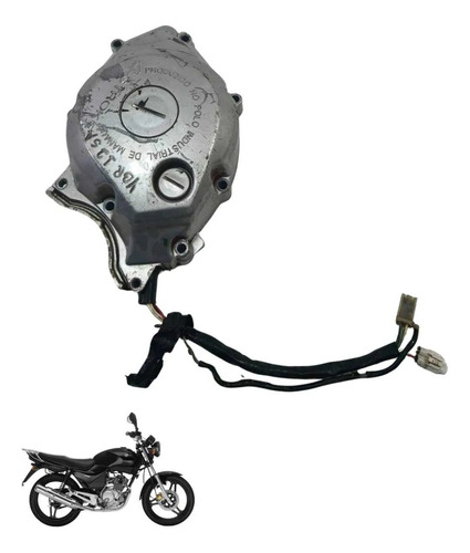 Tampa Estator Yamaha Ybr 125 2000 8078 Cinza 2