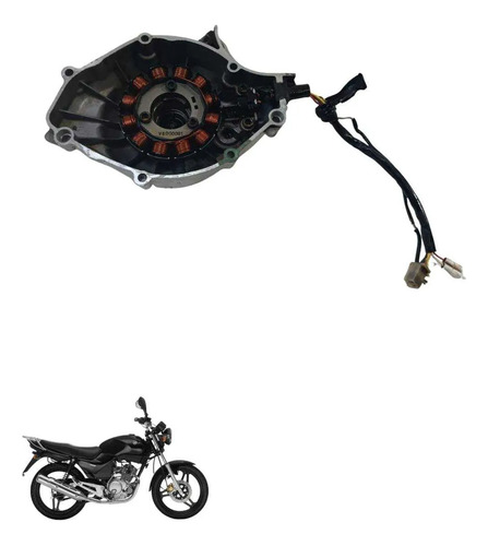 Tampa Estator Yamaha Ybr 125 2000 8078 Cinza 3