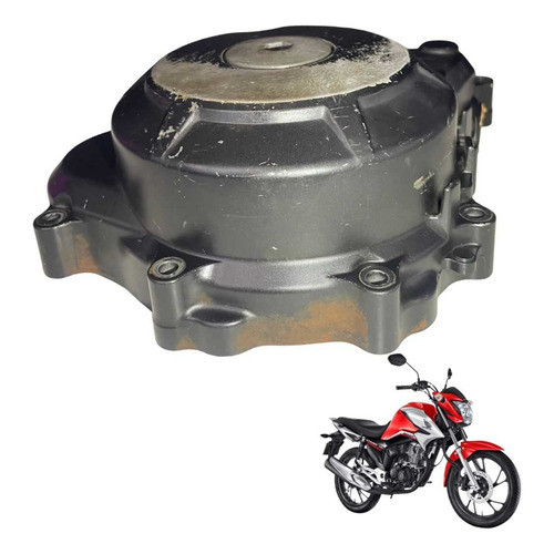 Tampa Estator Magneto Cg 160 Titan Original Usado Preto 8