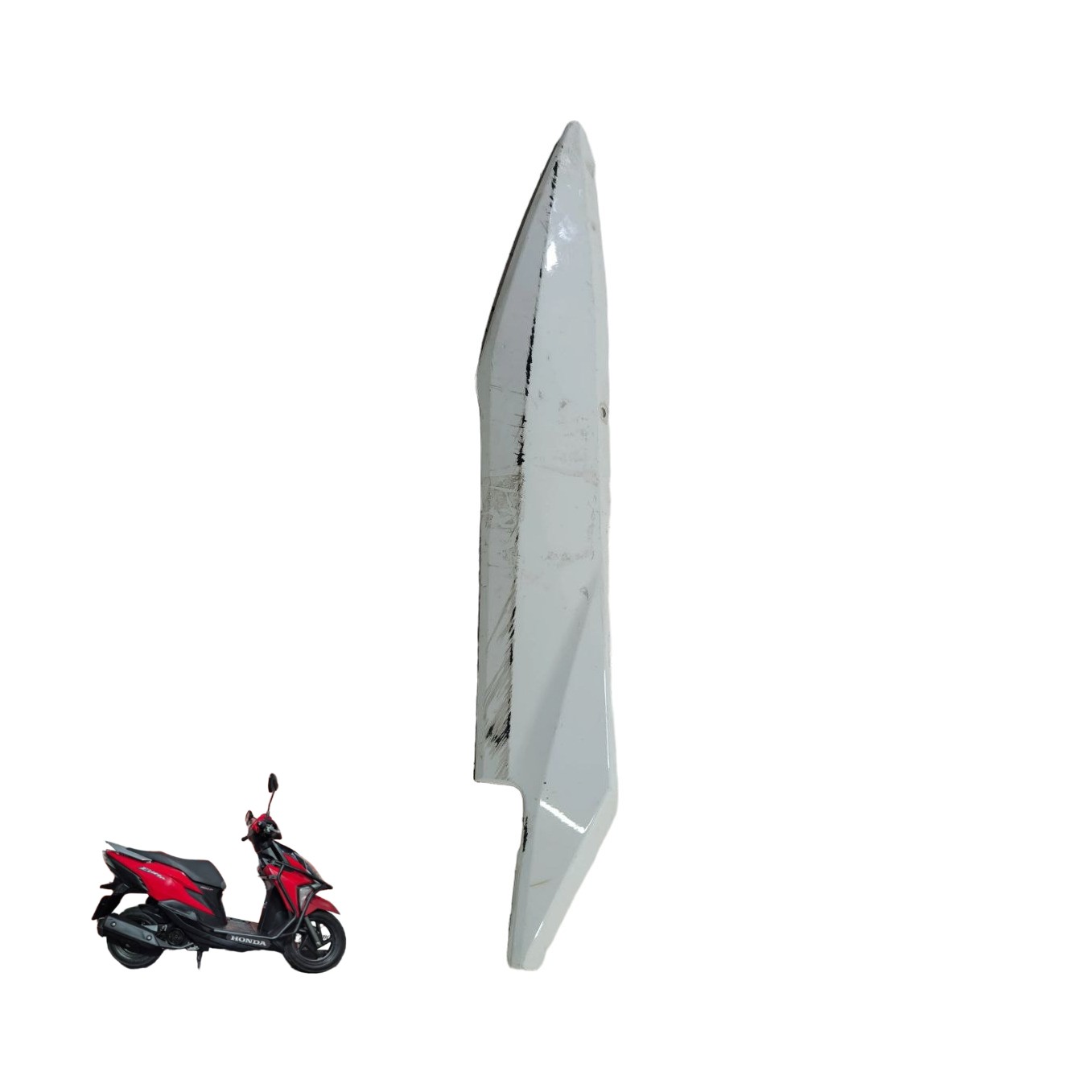 Carenagem direita pedal assoalho elite 125 2022/2025 13861