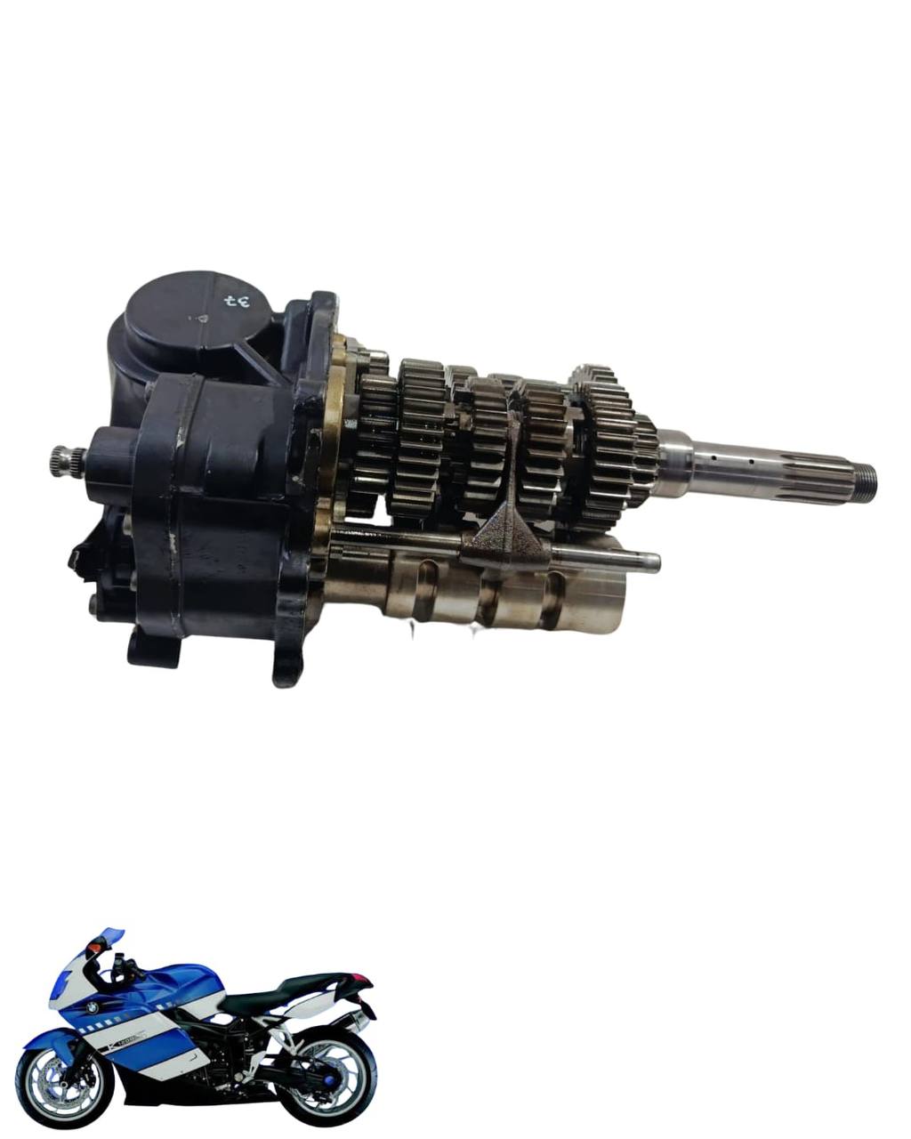 Caixa Câmbio Marcha Bmw K1200 2005/2008 9235 2