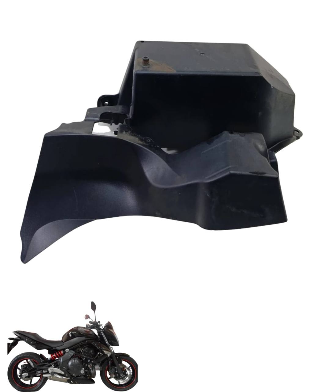 Caixa Bateria Kawasaki Er-6n 2010 2012 9369 3