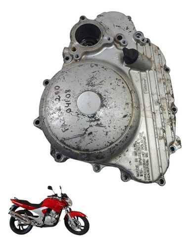 Tampa Embreagem Yamaha Fazer Ys 250 2004 2008 8116 Cinza 3