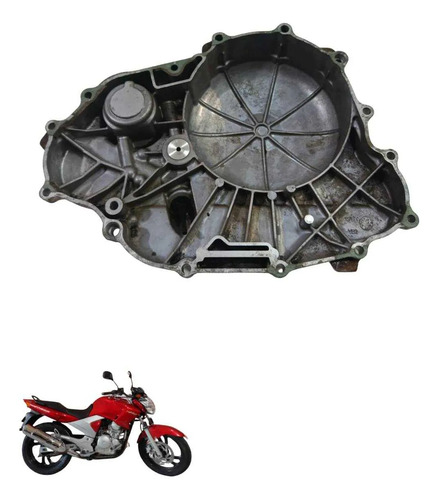 Tampa Embreagem Yamaha Fazer Ys 250 2004 2008 8116 Cinza 4