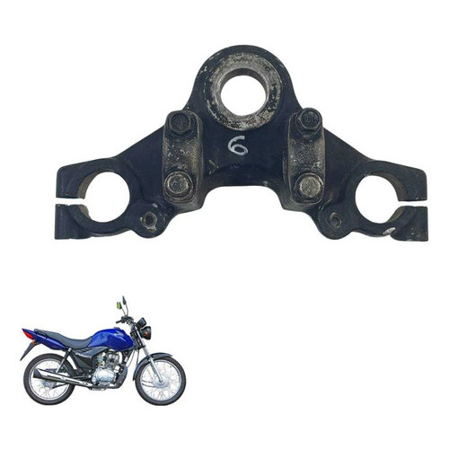 Mesa Superior Direção Honda Cg 125 Fan 2004 2008 5584 2