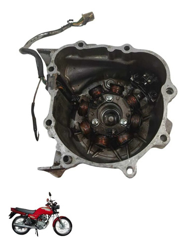 Tampa Estator Motor Honda Cg 125 2000 7109 4