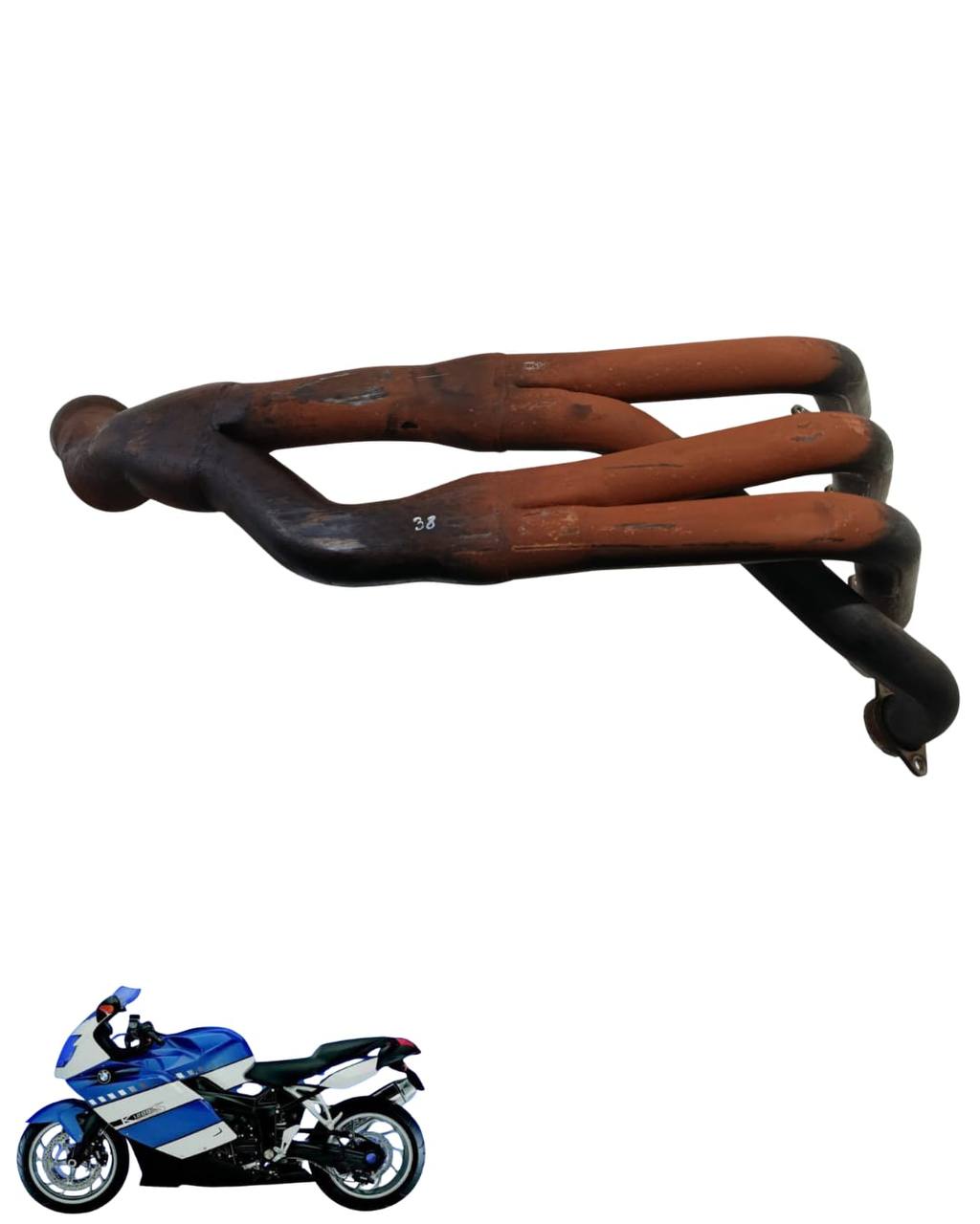 Curva Escapamento Bmw K1200 2005/2008 9236 4
