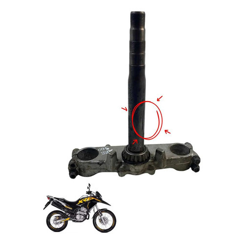 Mesa Inferior Honda Xre 300 Original   -3224 5