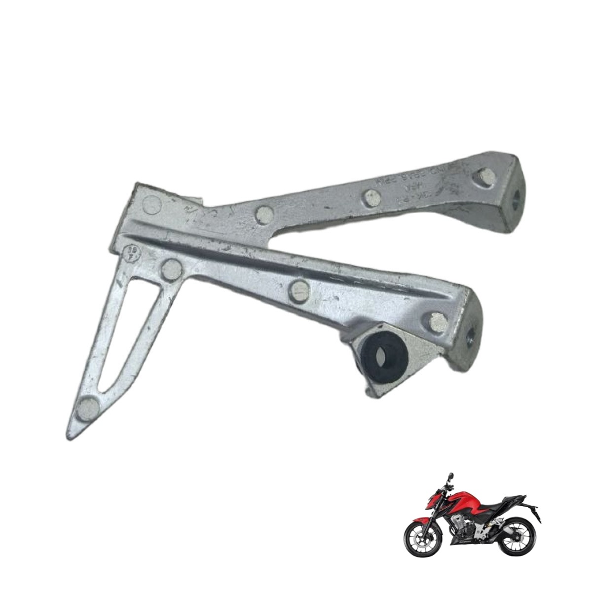 Suporte pedaleira tras esq CB Twister 300F 2023/2025 14552