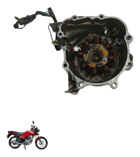 Tampa Estator Motor Honda Cg 125 2000 7108 4