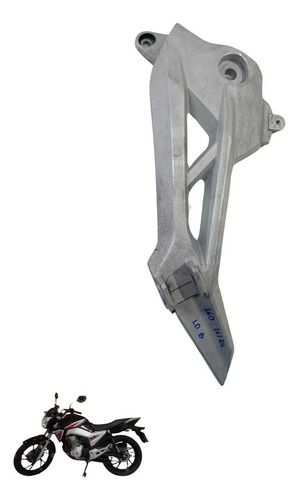 Pedaleira Traseira Esquerda Honda Cg 160 2016 A 2024 7625 3