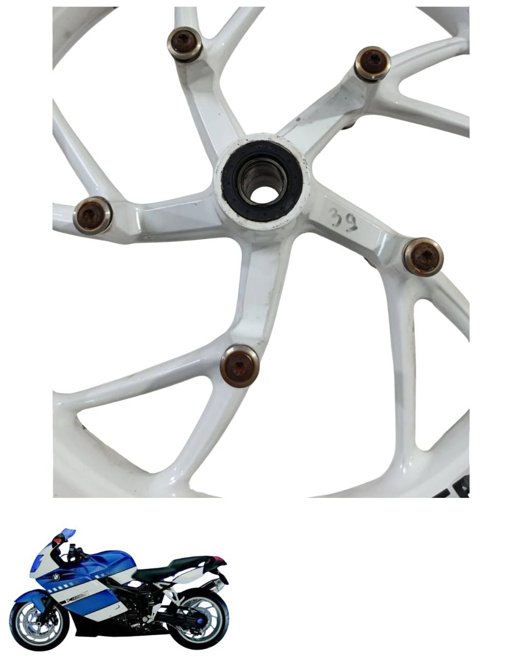 Roda dianteira BMW k1200 2005/2008 9237 2