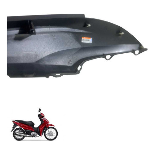 Carenagem Lateral Direita Honda Biz 110i 2019 C/detalhe-3140 Preto 4