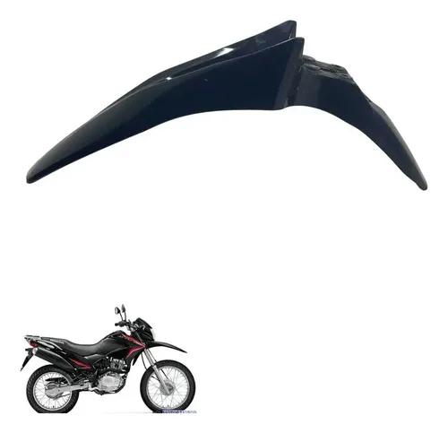 Paralama Dianteiro Honda Nxr Bros 150 Preto Original -4133 Traseiro 2