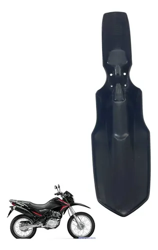 Paralama Dianteiro Honda Nxr Bros 150 Preto Original -4133 Traseiro 4