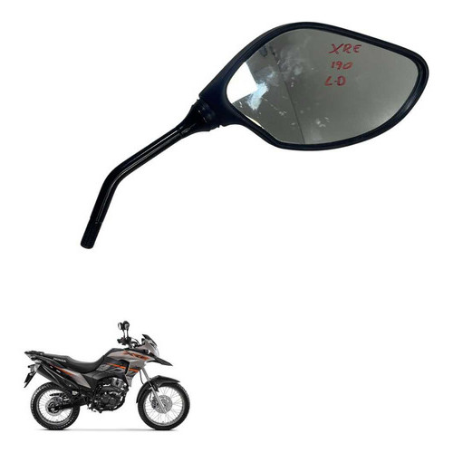 Espelho Retrovisores L/D Honda Xre 190 Original -3404 7