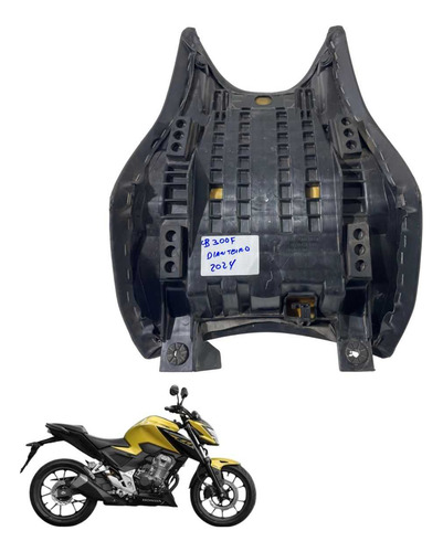 Banco Piloto Dianteiro Honda 300f Original C/detalhe -997 Preto 2