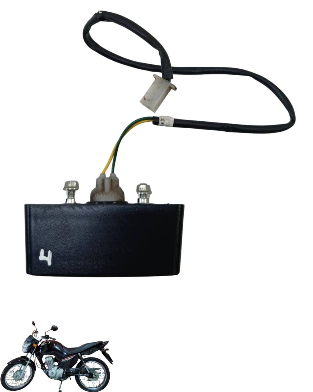 Luz Placa Cg 125 I 2018 Original 9422 3