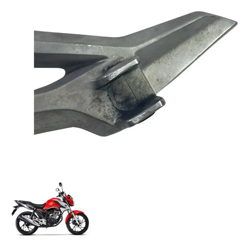 Suporte Pedaleira Direita  Honda Cg 160 Original -4327 8