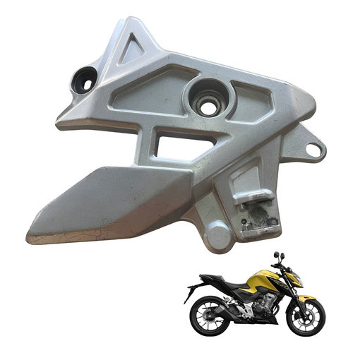 Bacalhau Dianteiro Cb300f Twister 23/24 Original Prata