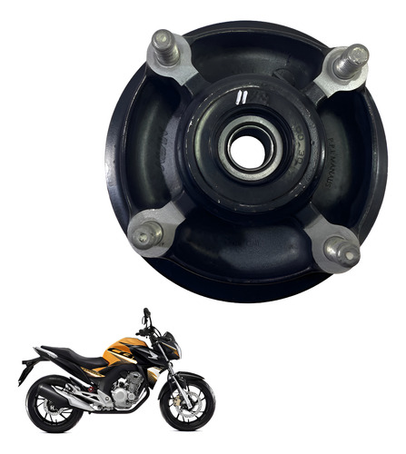 Flange Coroa Contra Choque Honda Cb250 Original -1238 Preto Preto