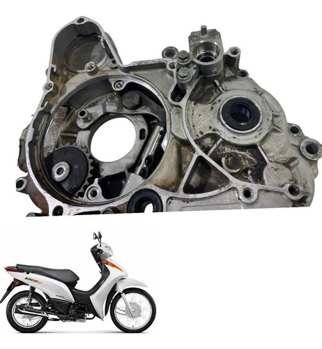 Bloco Motor Carcaça Numerada Baixada Honda Biz 110 Ks -1171 2