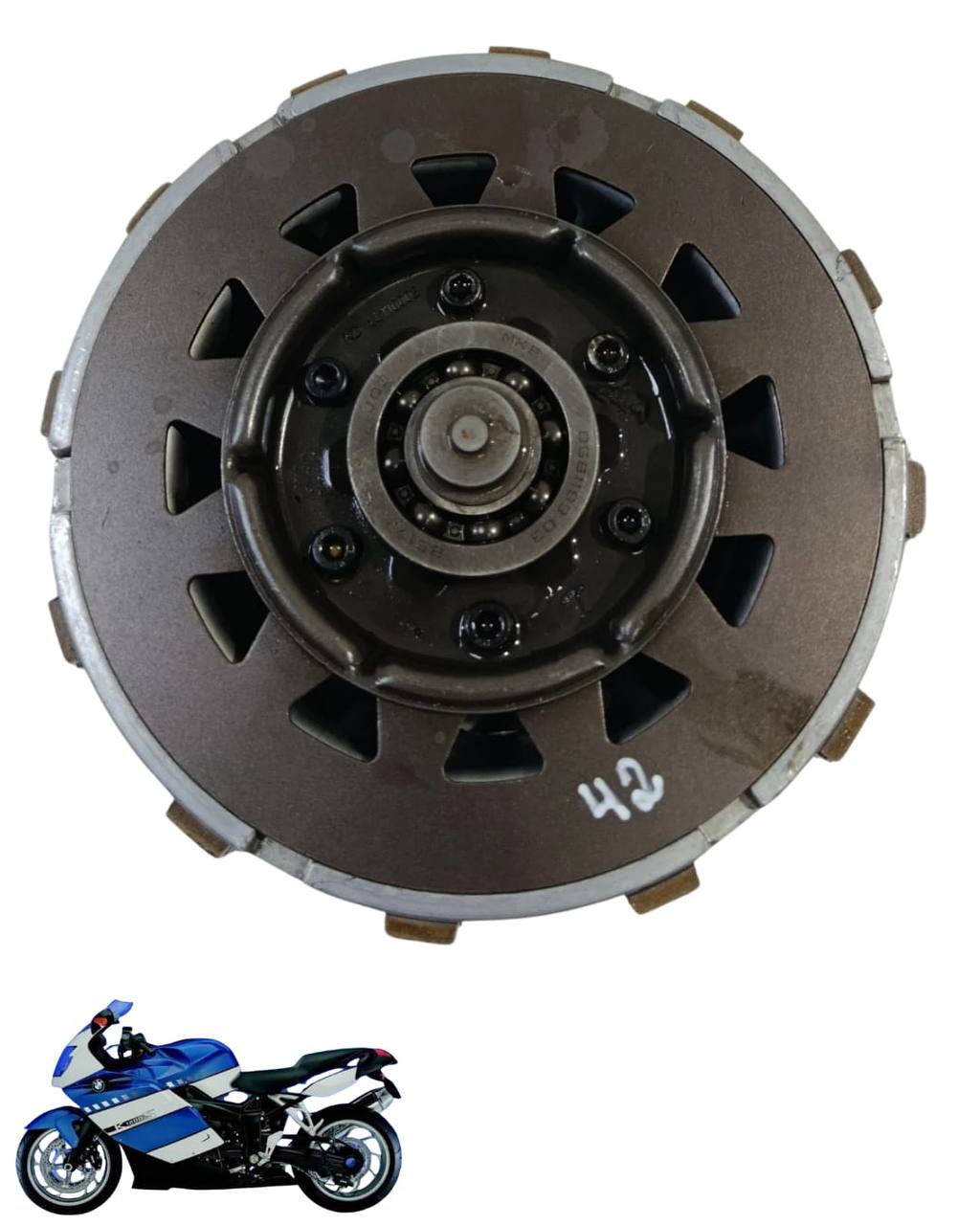 Cubo Platô Discos Embreagem Bmw K1200 2005/2008 9239 4