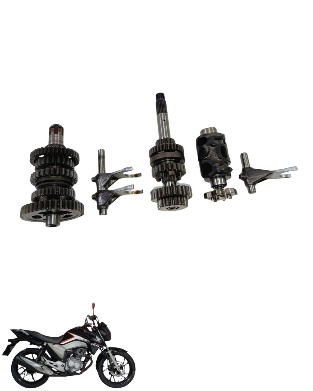 Kit Caixa Marcha Cg Titan 160 2018 15303 2