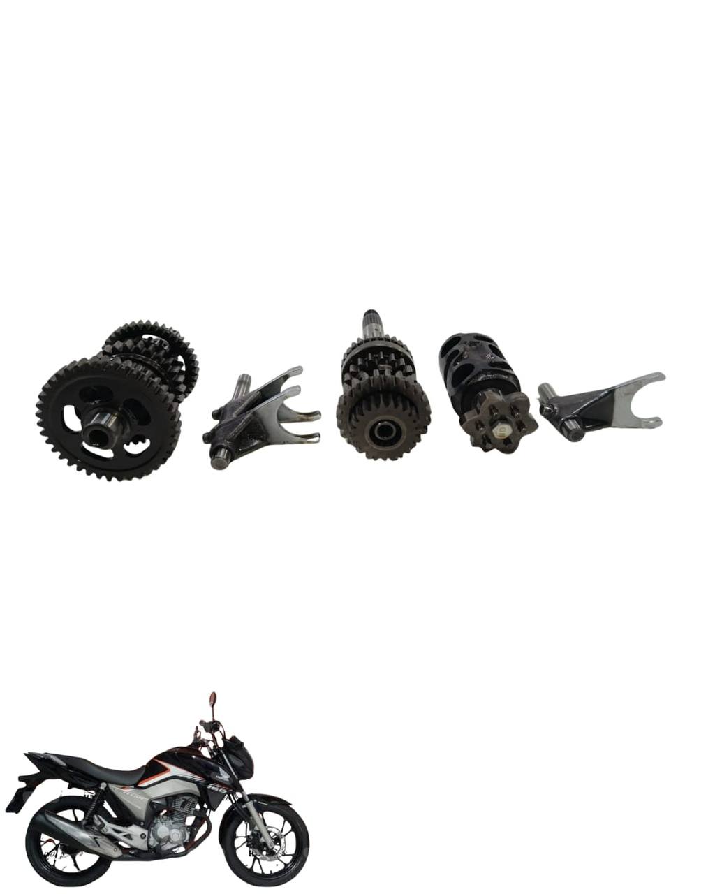 Kit Caixa Marcha Cg Titan 160 2018 15303 3