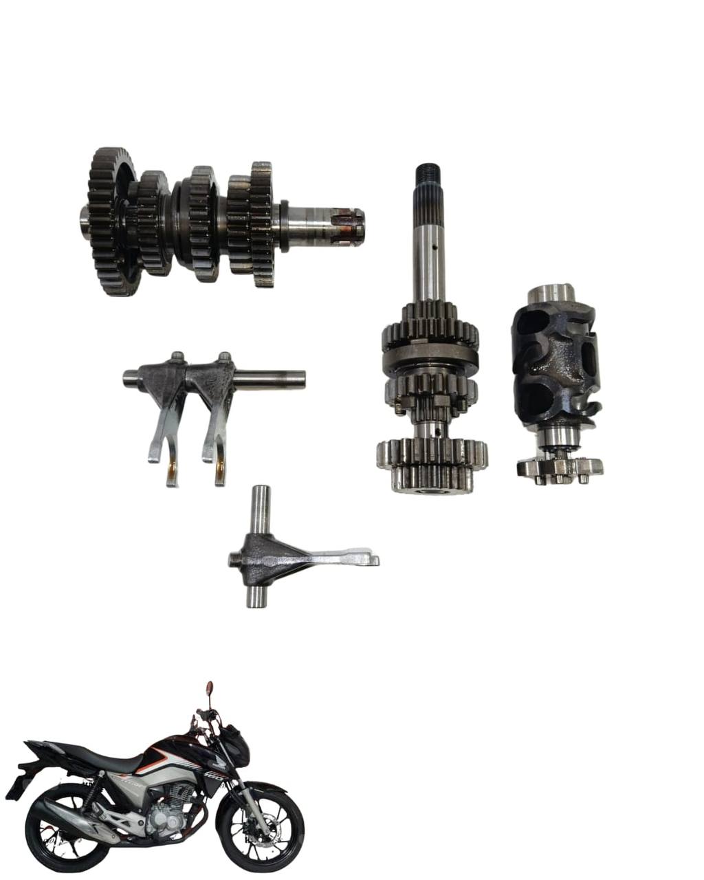 Kit Caixa Marcha Cg Titan 160 2018 15303 4