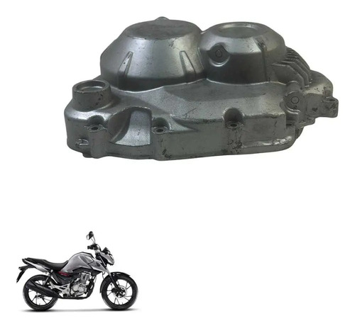 Tampa Embreagem Honda Cg 160 Titan Fan Start Original Prata 4