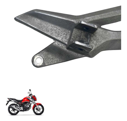 Suporte Pedaleira Direita Honda Cg 160 Original -4331 7