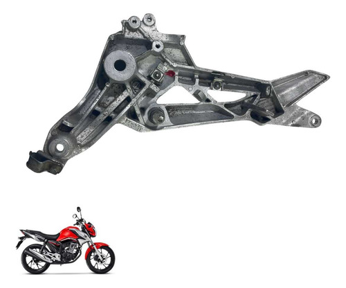 Suporte Pedaleira Direita Honda Cg 160 Original -4331 8