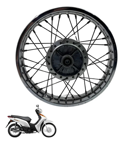 Roda Traseira Honda BIZ 100 KS  2014 Original -1181