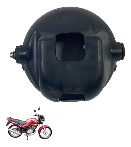 Carcaça Capa Farol Yamaha Ybr 125  2008 Original  -4039 8