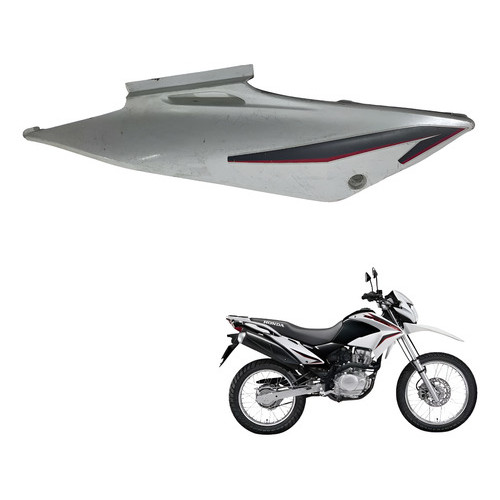 Rabeta Traseira Lad Direito Honda Bros 150 Usado Branca -770 Branco