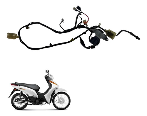 Chicote Fiação Principal Honda Biz 100 Ks 2014 Original-1182