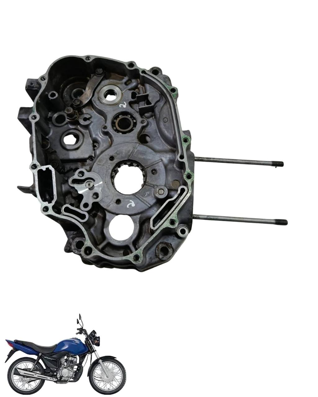 Carcaça Motor  Cg 125 Fan 2009  15305 2