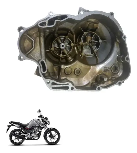 Tampa Embreagem Honda Cg 160 Titan Fan Start Original  -3065 Prata 2