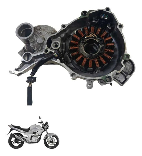 Tampa Estator Yamaha Fazer Ys 250 2010 8094 Cinza 4