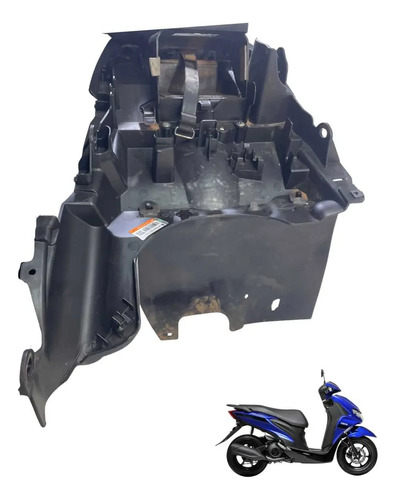 Paralama Traseiro  Yamaha  Fluo Original   -2672 4