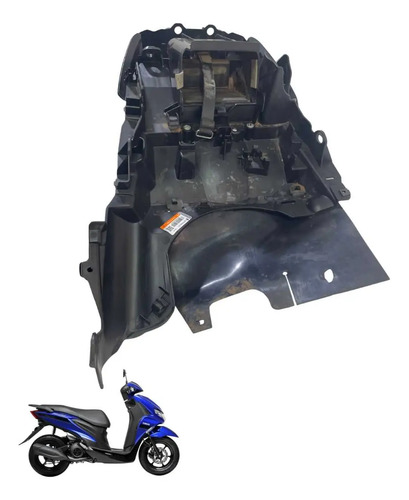Paralama Traseiro  Yamaha  Fluo Original   -2672 5