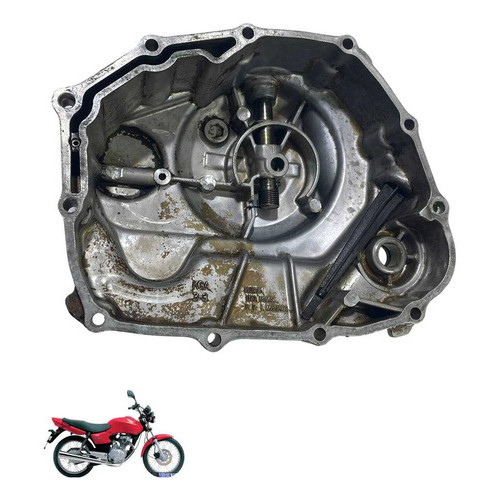 Tampa Motor Lateral Direita Honda Cg 125 2000 7047 4