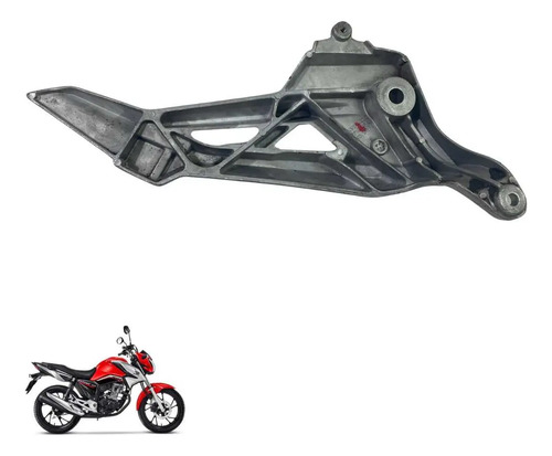 Suporte Pedaleira Esquerda Honda Cg 160 Original -4329 8