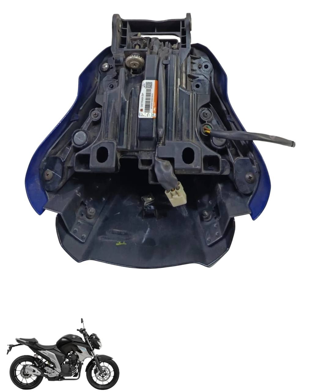 Farol Globo Óptico Yamaha Fazer 250 2018 2024 8968 3