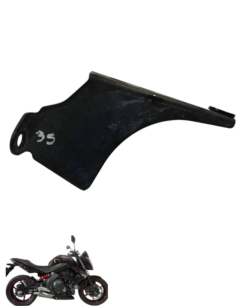 Suporte Carenagem Lateral Esquerda Kawasaki Er-6n 2010 2012 4