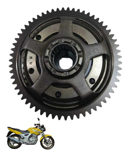 Placa Partida Engrenagem Cbx 250 Twister 2008 8521