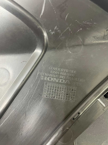 Carenagem Rabeta Traseira Direita Honda Xre 190 Original Rosa 3