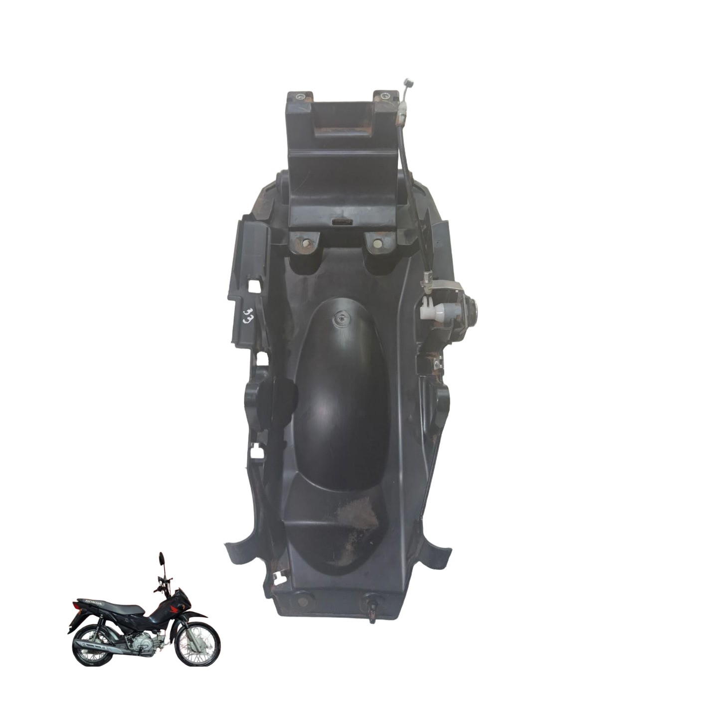 Para-lama traseiro Pop 110 2015/2024 14233